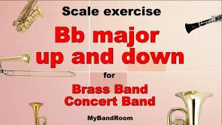 Bb Major Up and Down